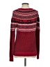 ModCloth Print Red Pullover Sweater Size S - photo 2