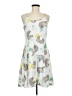 Unbranded Print Gray Casual Dress Size M - photo 1