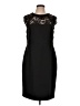 Antonio Melani 100% Polyester Black Cocktail Dress Size 12 - photo 1