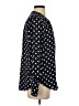 J.Crew 100% Polyester Polka Dots Black Long Sleeve Blouse Size S - photo 4