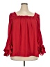 Ashley Stewart 100% Polyester Red 3/4 Sleeve Blouse Size 18 Plus - photo 1