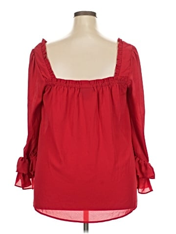Ashley Stewart 3/4 Sleeve Blouse (view 2)