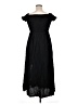 Unbranded 100% Rayon Solid Black Casual Dress Size XL - photo 2