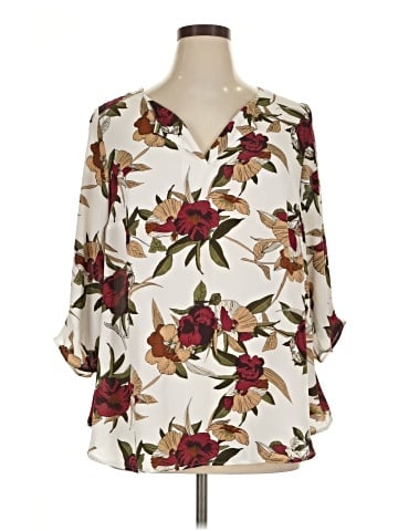 DR2 3/4 Sleeve Blouse (view 1)