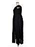 Unbranded 100% Rayon Solid Black Casual Dress Size XL - photo 5