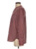 CAbi 100% Polyester Stripes Burgundy Long Sleeve Blouse Size S - photo 5