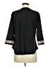 Assorted Brands Black 3/4 Sleeve Blouse Size M - photo 2