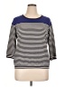 Talbots Stripes Blue Pullover Sweater Size 1X - photo 1