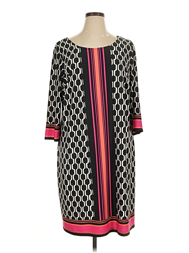 Pre-owned I.n. Studio Casual Dress In Black