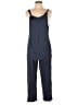 Natural Life Solid Blue Jumpsuit Size M - photo 1