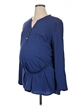 Motherhood Long Sleeve Blouse