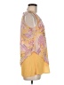 Secret 100% Polyester Yellow Sleeveless Blouse Size M - photo 4