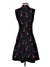 H&M Graphic Black Cocktail Dress Size S - photo 2