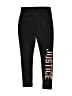Justice Black Active Pants Size 6 - photo 1