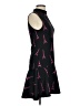 H&M Graphic Black Cocktail Dress Size S - photo 4