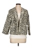 Gerard Darel Animal Print Ivory Blazer Size 12 (44) - photo 1