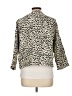 Gerard Darel Animal Print Ivory Blazer Size 12 (44) - photo 2
