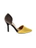 Chinese Laundry Color Block Yellow Heels Size 7 - photo 1