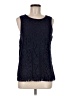 Gap Outlet Blue Sleeveless Blouse Size M - photo 1