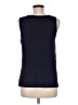 Gap Outlet Blue Sleeveless Blouse Size M - photo 2