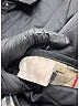Burberry Argyle Black Quilted Jacket Size S - photo 12