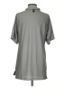 Nike 100% Polyester Gray Short Sleeve Polo Size S - photo 2