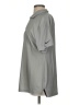 Nike 100% Polyester Gray Short Sleeve Polo Size S - photo 5