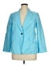 Talbots 100% Linen Blue Blazer Size 14 Petite - photo 1