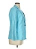 Talbots 100% Linen Blue Blazer Size 14 Petite - photo 4
