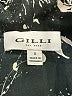 Gilli 100% Polyester Metallic Black Long Sleeve Blouse Size S - photo 7