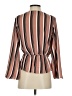 Memuse 100% Polyester Brown 3/4 Sleeve Blouse Size S - photo 2