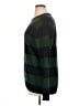 Brandy Melville Stripes Green Pullover Sweater Size XL (estimated) - photo 5