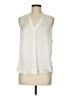Vince Camuto Ivory Sleeveless Blouse Size M - photo 1
