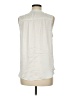 Vince Camuto Ivory Sleeveless Blouse Size M - photo 2