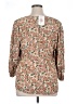 P.S. Kate Tan 3/4 Sleeve Blouse Size 1X - photo 2
