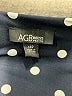 AGB Polka Dots Blue Casual Dress Size 14 (petite) - photo 7