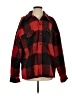 Anine Bing Plaid Red Wool Coat Size L - photo 1