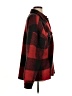 Anine Bing Plaid Red Wool Coat Size L - photo 4