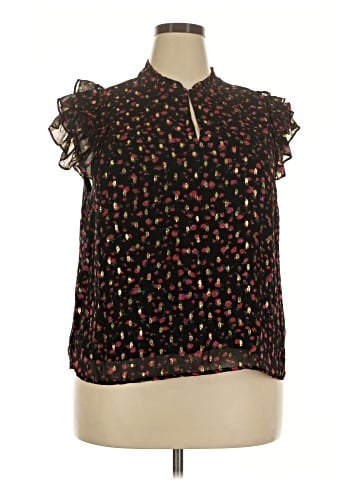 J.Crew Factory Store Short Sleeve Blouse (view 1)