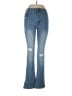 Vibrant M.I.U Hearts Blue Jeans Size 13 - photo 1
