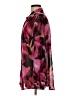 Shein 100% Polyester Floral Burgundy Long Sleeve Blouse Size 6 - photo 5