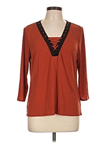 Sunny Leigh 3/4 Sleeve Top (view 1)