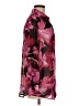 Shein 100% Polyester Floral Burgundy Long Sleeve Blouse Size 6 - photo 4