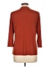 Sunny Leigh Brown 3/4 Sleeve Top Size L - photo 2
