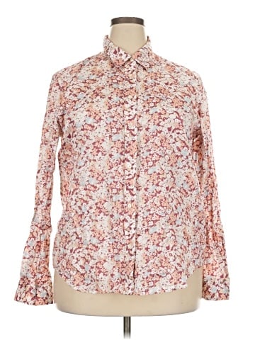 Lauren by Ralph Lauren Long Sleeve Blouse (view 1)