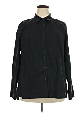 Lane Bryant Long Sleeve Button-Down Shirt (view 1)