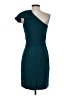 The Limited 100% Polyester Teal Cocktail Dress Size 2 - photo 2