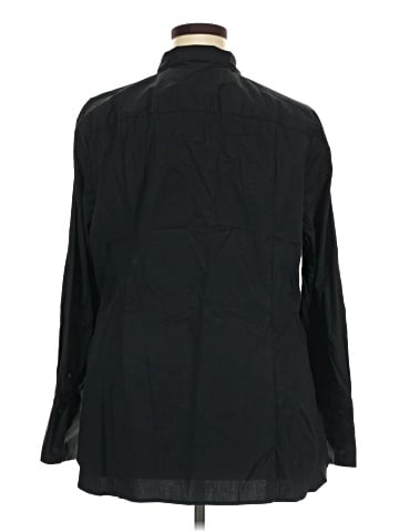 Lane Bryant Long Sleeve Button-Down Shirt (view 2)