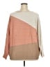 Kathy Ireland Color Block Tan Pullover Sweater Size 2X - photo 2