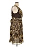 Avenue 100% Polyester Animal Print Gold Cocktail Dress Size 14 Plus - photo 4